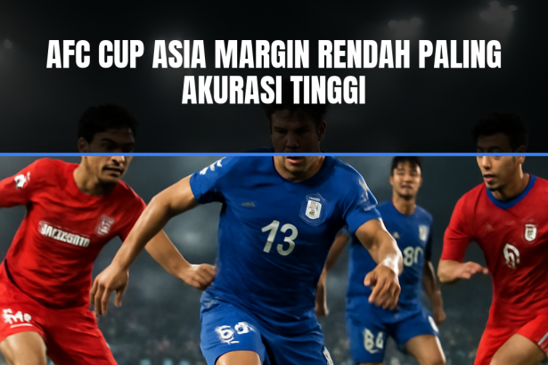 AFC Cup Asia dengan aksi pemain penuh skill dan taktik.