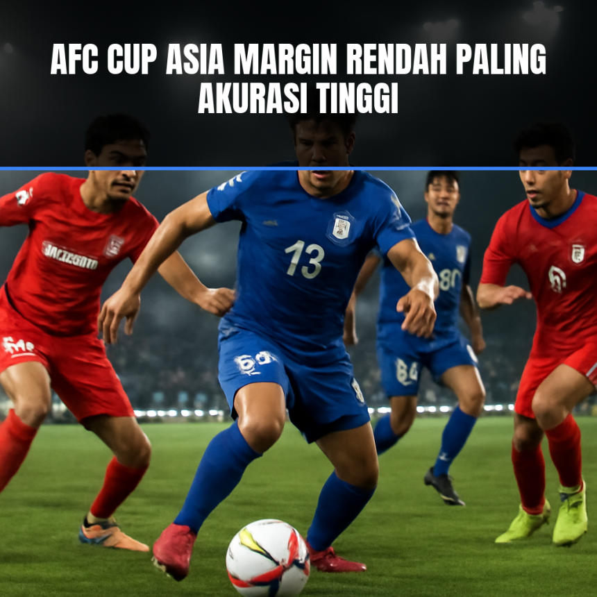 AFC Cup Asia dengan aksi pemain penuh skill dan taktik.